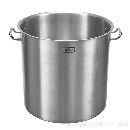 Stainless Steel Flanging Pots Extra large stock pot Manufactory